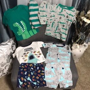 Bundle of 4 boy pj sets 18-24m and 24m